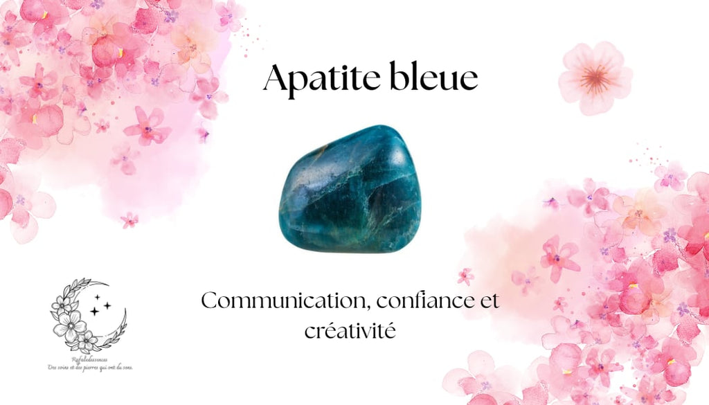Pendentif Arbre de Vie argenté avec Howlite et Apatite bleue – Bijou en pierres naturelles