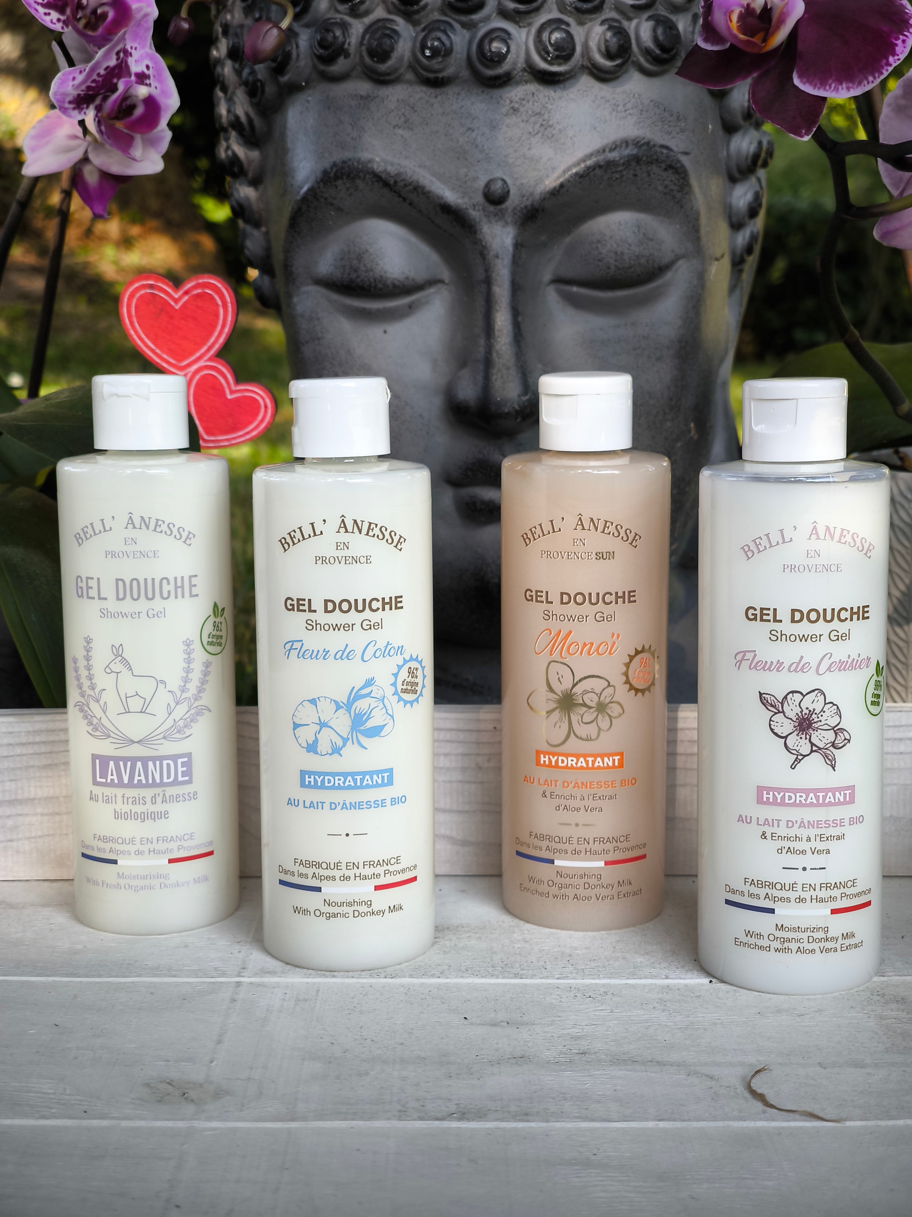 Gel douche lait d'ânesse