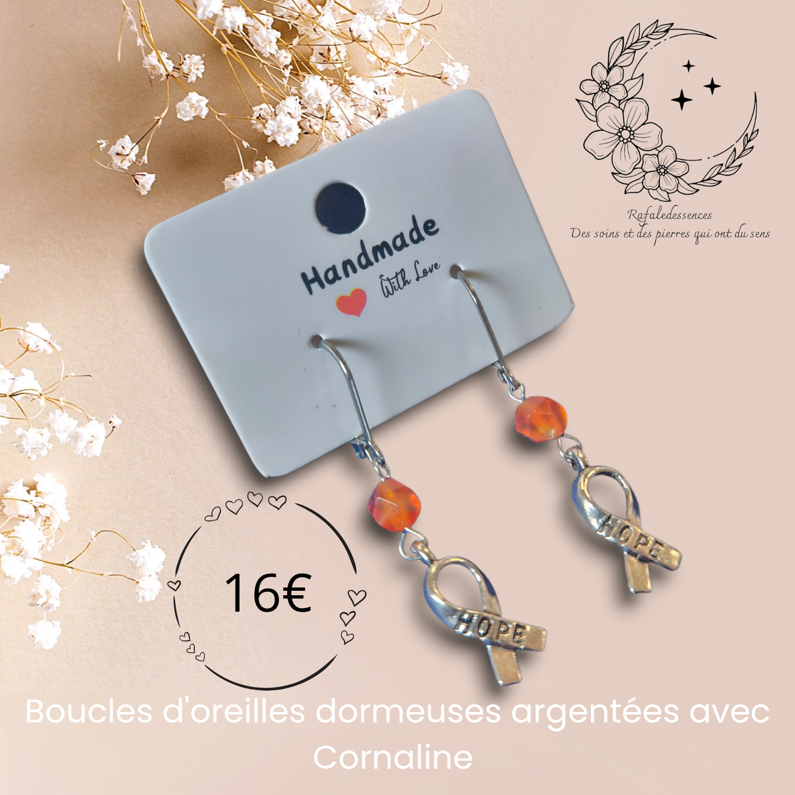 Boucles d’oreilles dormeuses – Énergie et féminité